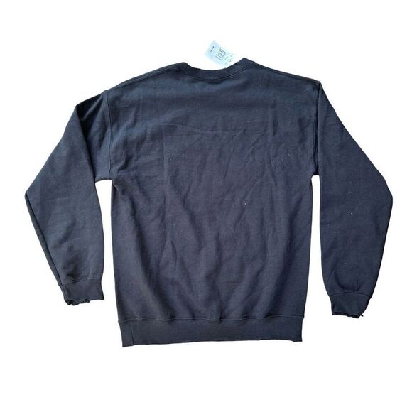 Wu-Tang Clan Crewneck Sweatshirt M‎ Black Graphic Print Unisex Pullover - Picture 2 of 5